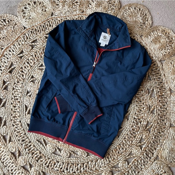 TIMBERLAND Waterproof Bomber Jacket, Navy, Small - Picture 3 of 8